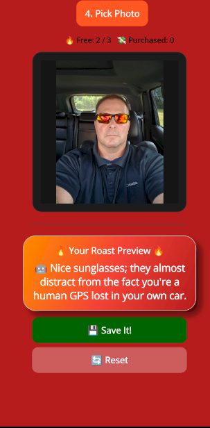 Roasted result